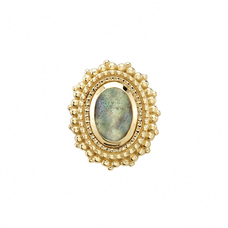 Afghan oval Labradorite - BVLA
