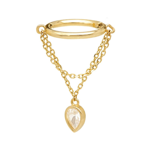 Hanging jeweled pear - Clickring