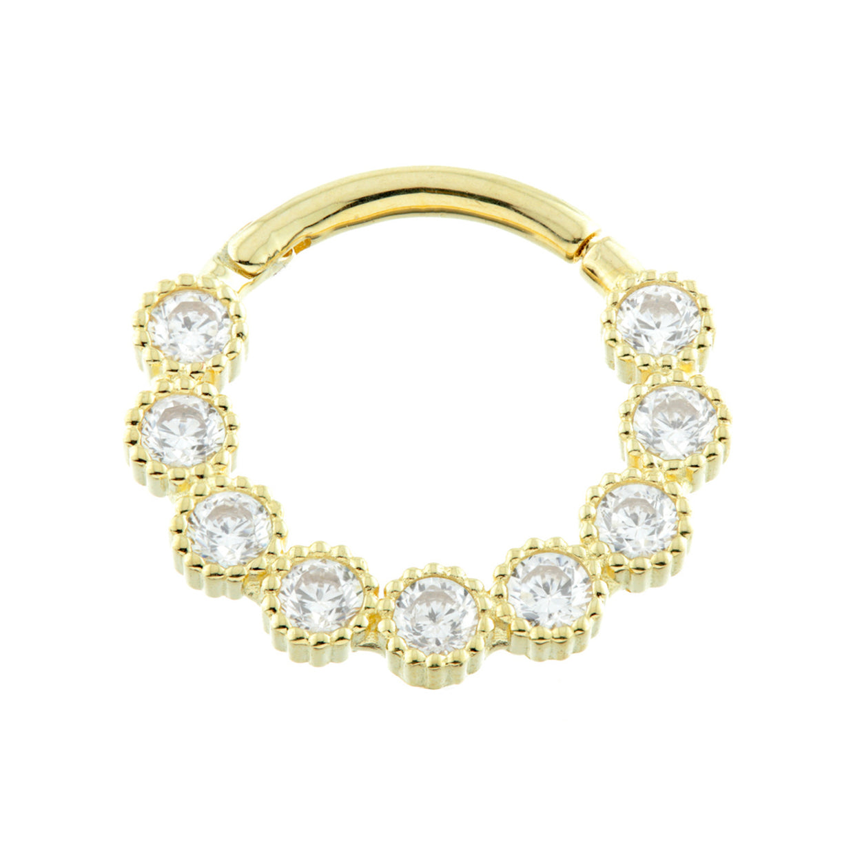Jewelled milligrain - Clickring