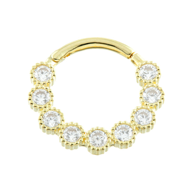 Jewelled milligrain - Clickring
