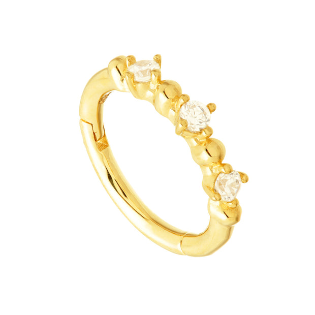 TL prong bead 14kt 8mm