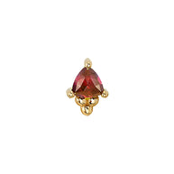 Timka trillion prong garnet - BVLA