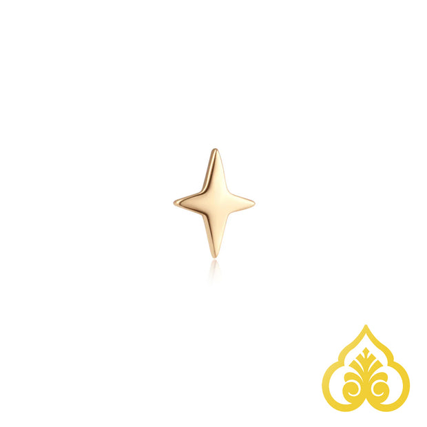 4 point star - Ember body jewelry