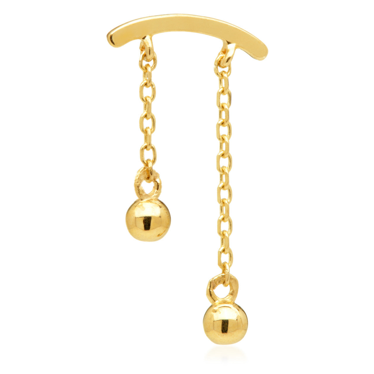 Double hanging ball - Hidden helix