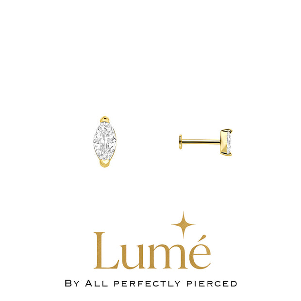Almond - Lume body jewelry