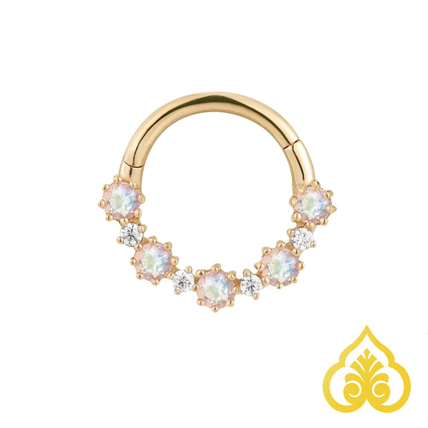 Ariana - Rainbow moonstone - Buddha jewelry