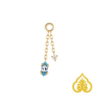 Georgia Diamond double dangle charm - Modern Mood