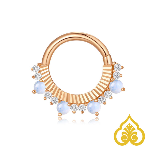 Beloved - Blue Moonstone - Ember body jewelry