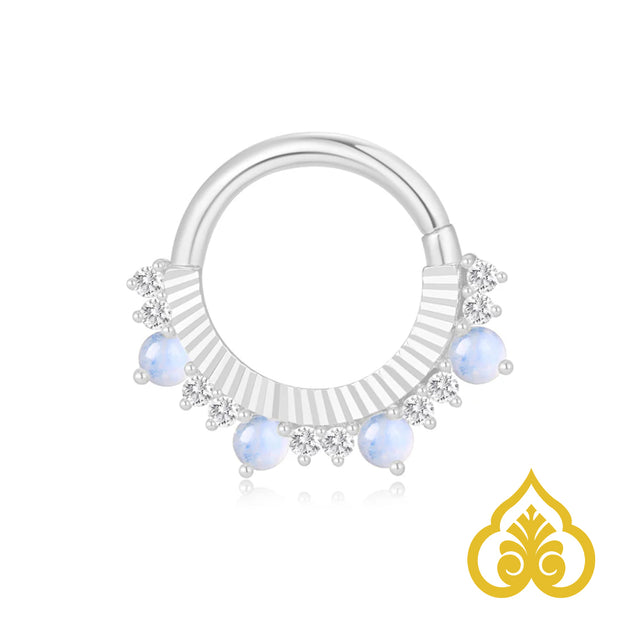 Beloved - Blue Moonstone - Ember body jewelry