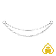 Double chain - Box and mirror link - Modern Mood