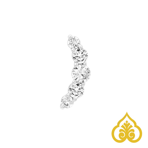 Dani - White CZ - Junipurr Jewelry