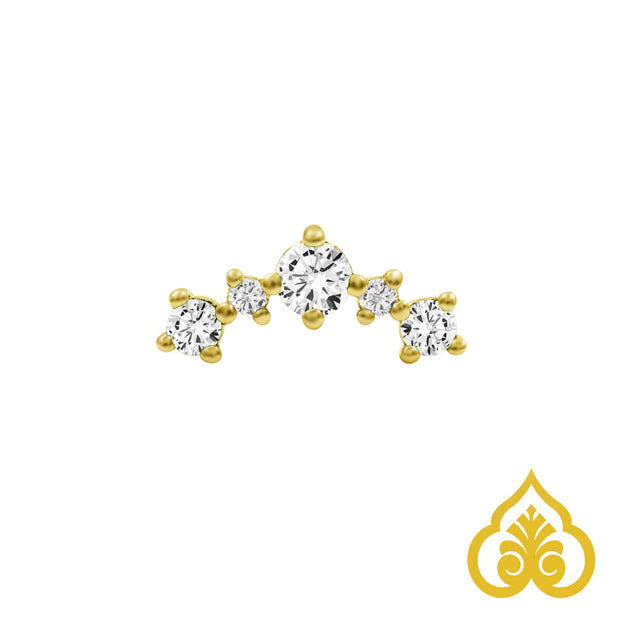 Deaver - White CZ - Junipurr Jewelry