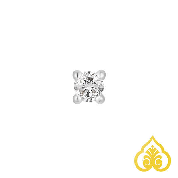 Classic diamond stud in verschillende maten – voor elke piercing