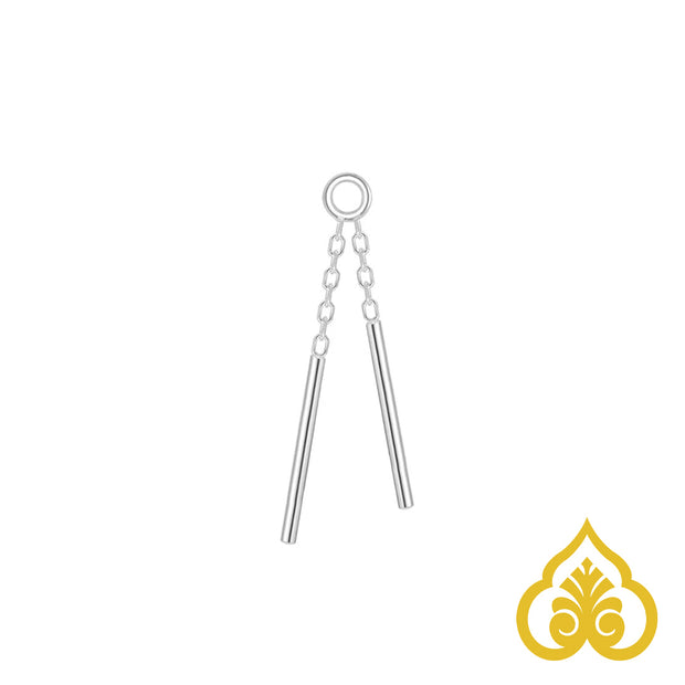 Wind chime charm double - Modern Mood