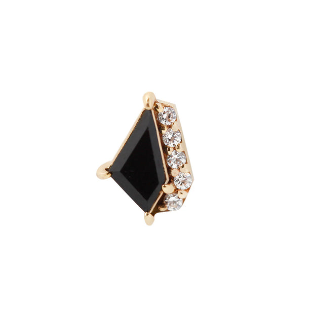 Elevate - Black spinel + CZ - Buddha jewelry