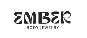 Ember logo – Trendy piercings en sieraden bij All Perfectly Pierced, met een focus op moderne designs en vakmanschap.