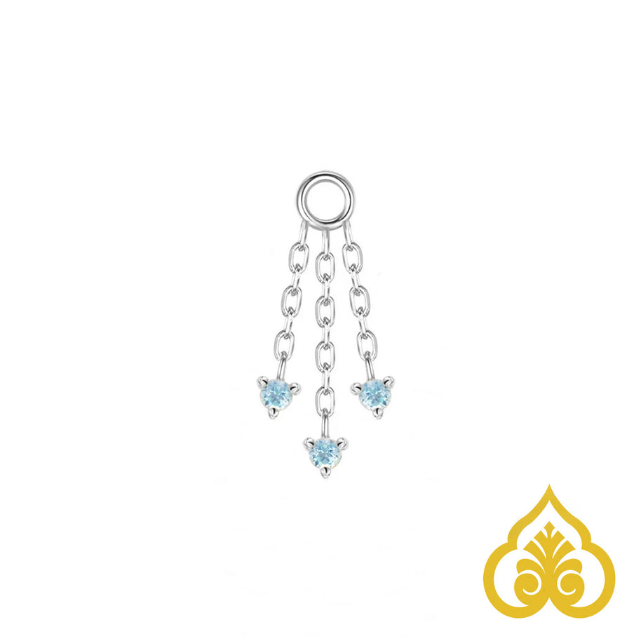 Esme charm - Swiss blue Topaz - Modern Mood