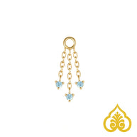 Esme charm - Swiss blue Topaz - Modern Mood