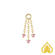 Esmee charm - Pink Sapphire - Modern Mood