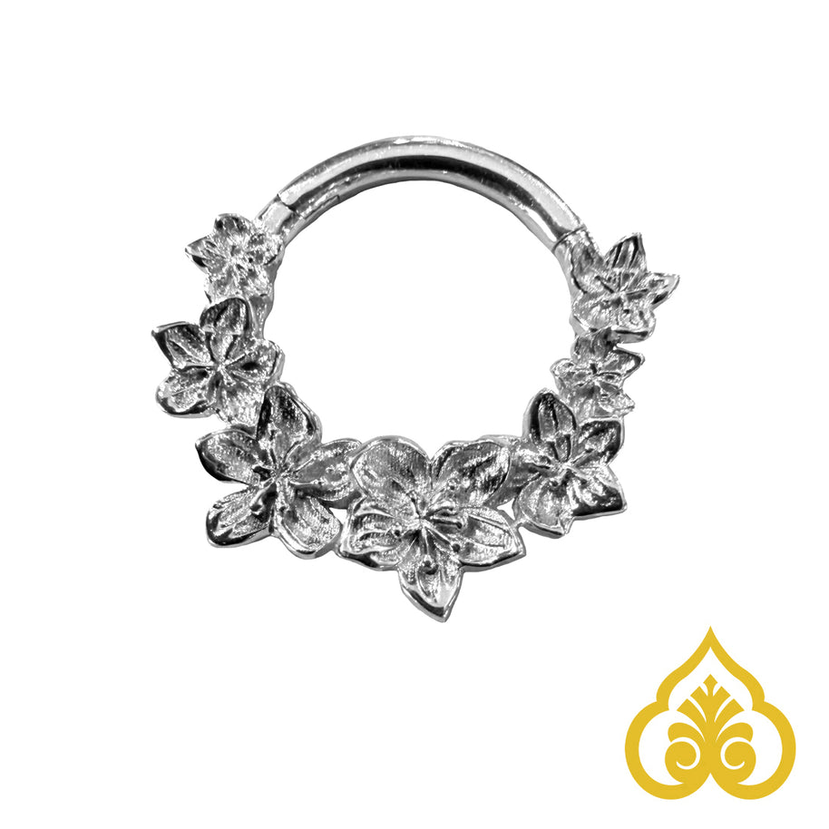 Sakura cherry blossom ring - Naga body jewelry