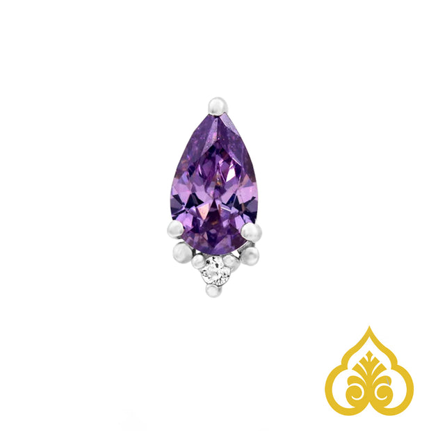 Gracie - Amethyst - Junipurr Jewelry