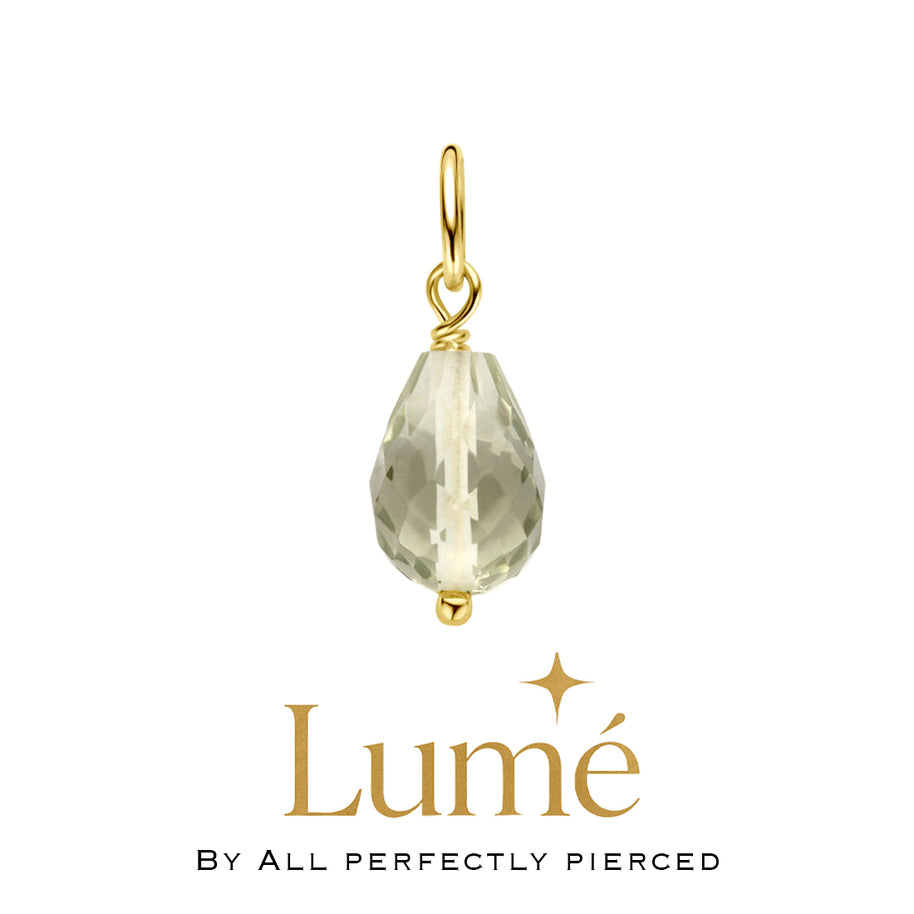 Groene Amethist hanger - Lume