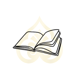 Afbeelding van een boek voor het logo van All Perfectly Pierced, symbool voor blogs over het piercingsproces.