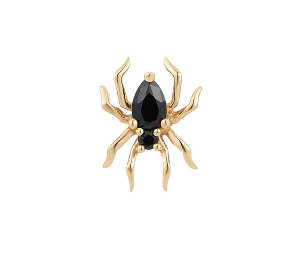 Arachne - black spinel - Buddha jewelry