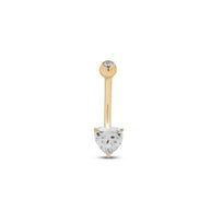 Hart prong Navel Sieraad