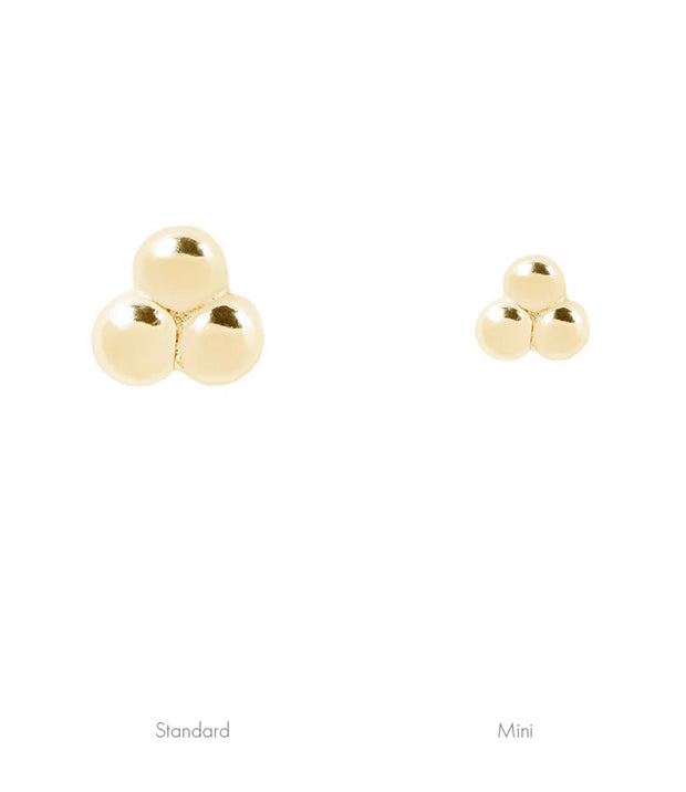 Mini tri bead clustern - Buddha jewelry