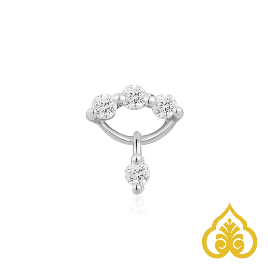 EBJ Love struck 14 kt cz