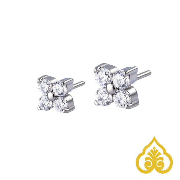 Milly threadless top - Titanium jewelry