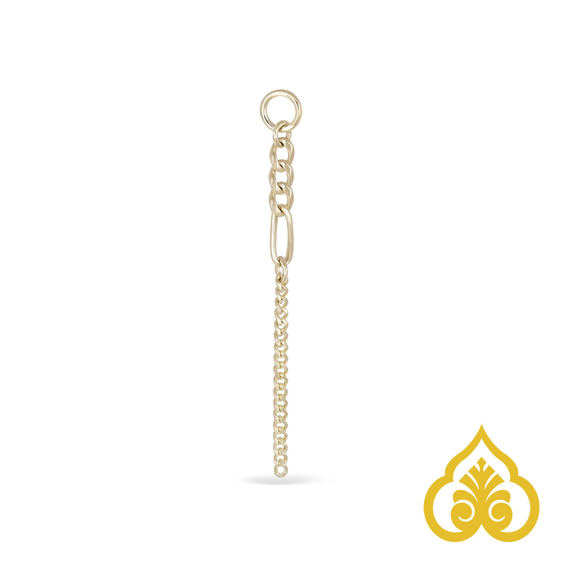 Mono single drop chain charm - Beatti