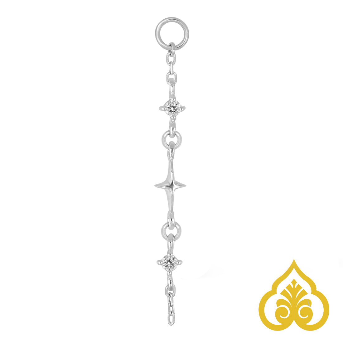 Nicole - Double diamond drop chain - Beatti