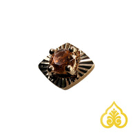 Limited edition 2025 - Andalusite with rhombus ray gold edge - Modern Mood