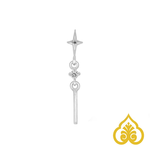 Roxane - White diamond Celestial drop  - Beatti