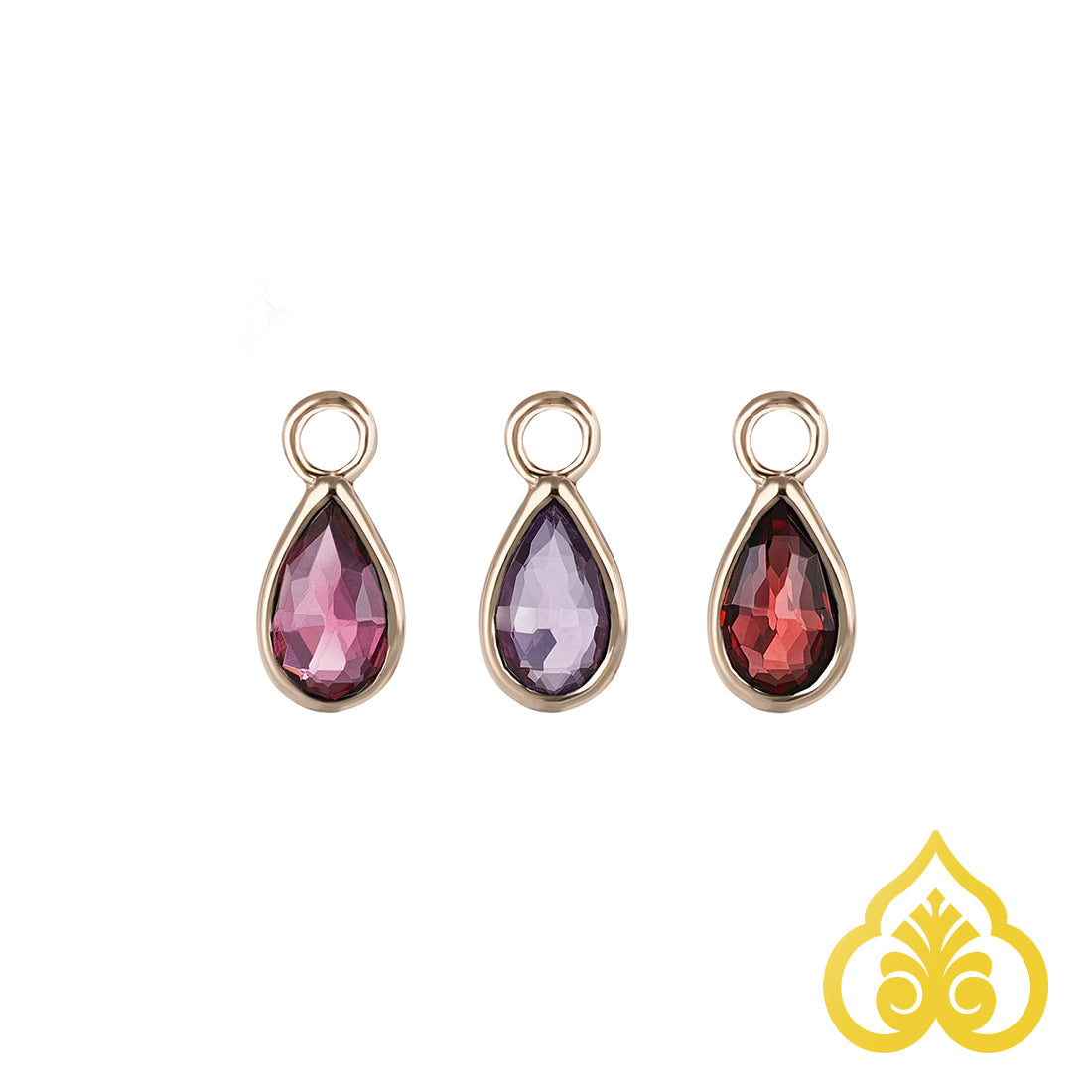 Solara Briolette teardrop charm - Beatti