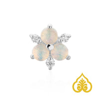 Ebj Soleil, genuine opal, genuine diamond