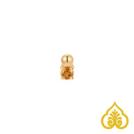 Spark - citrine - Ember body jewelry