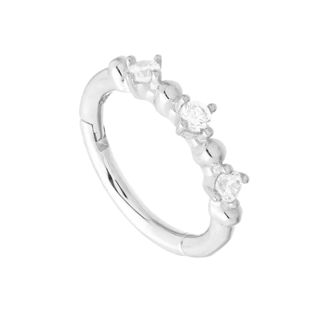 Prong bead - Click ring