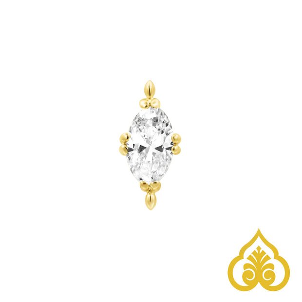 Xara - White CZ - Junipurr Jewelry