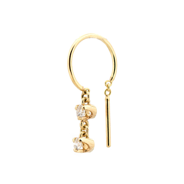 Diamond double baby chime - Jack + G