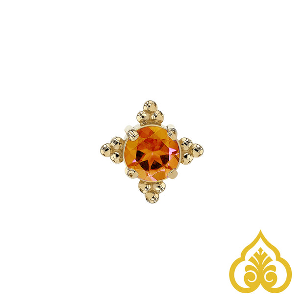 Zia - Tangerine CZ - Anatometal