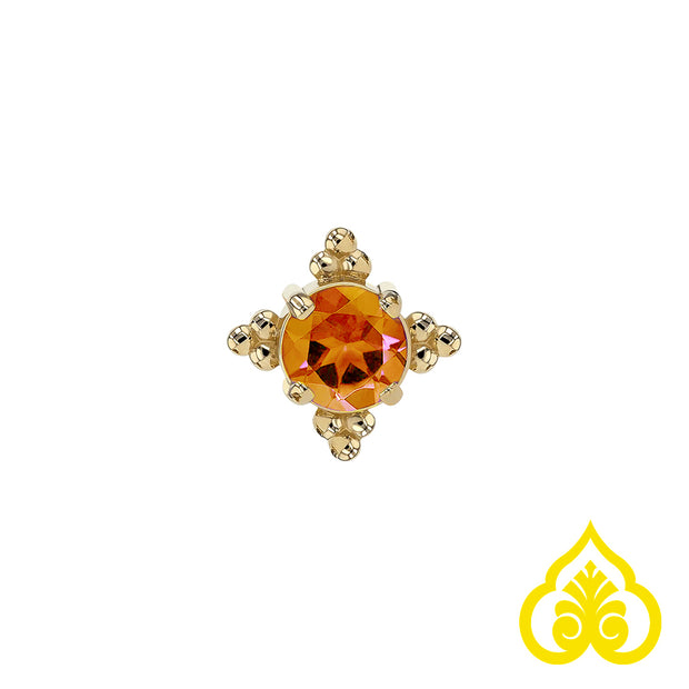 Zia - Tangerine CZ - Anatometal