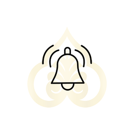 Afbeelding van een alarmbel voor het logo van All Perfectly Pierced, symbool voor blogs over vragen en paniek bij piercings