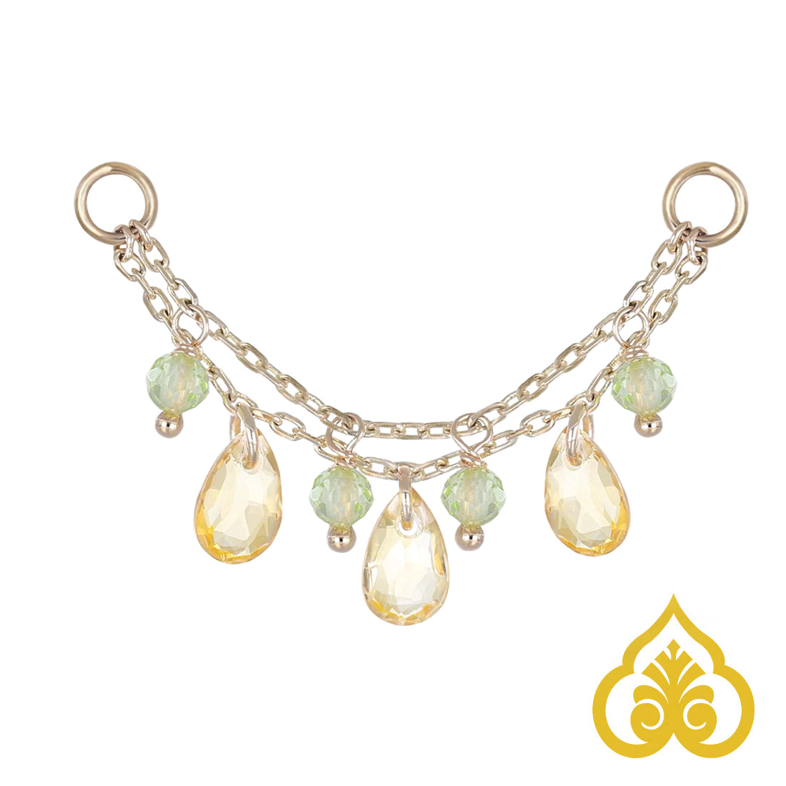 Sonnet 25 mm - Citrine & Peridot - Beatti