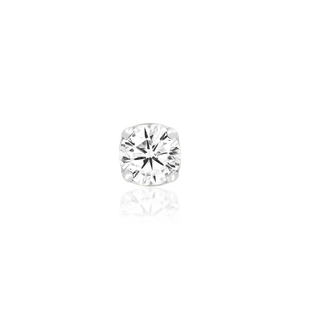 Prong set cubic zirconia - Junipurr jewelry