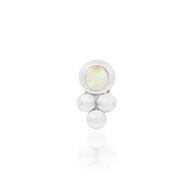 Opal bezel set - Junipurr jewelry