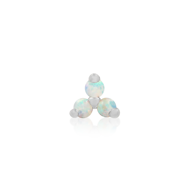 Trinity with opal - Junipurr jewelry