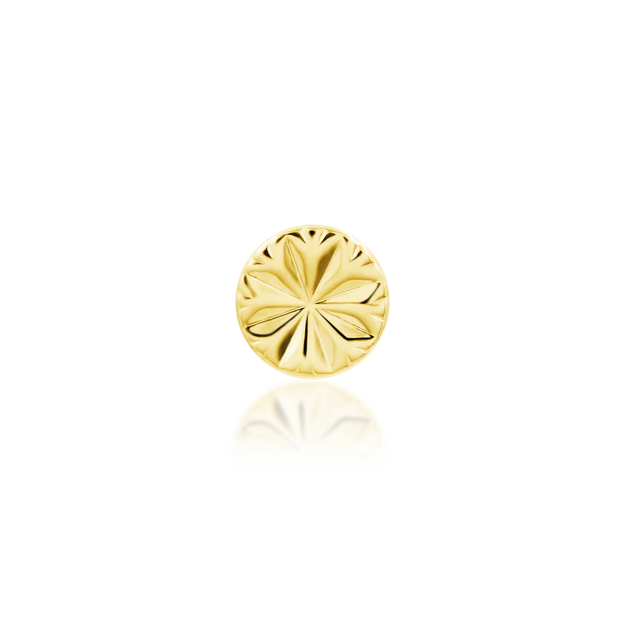 Engraved disc - Junipurr jewelry